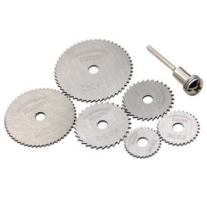 7pc Woodworking Metal Slicing Hand Electric Drill Circular <strong>Saw</strong> <strong>Blade</strong> 3.17mm Electric Grinder Cutting Tool Accessory Set - Product Image 4