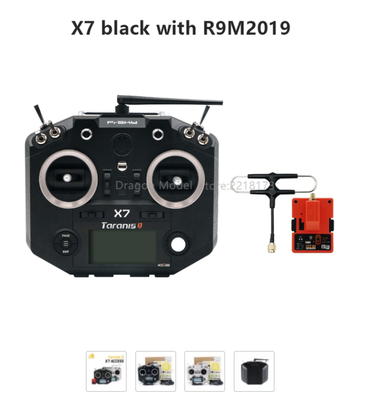 X7 noir avec R9M