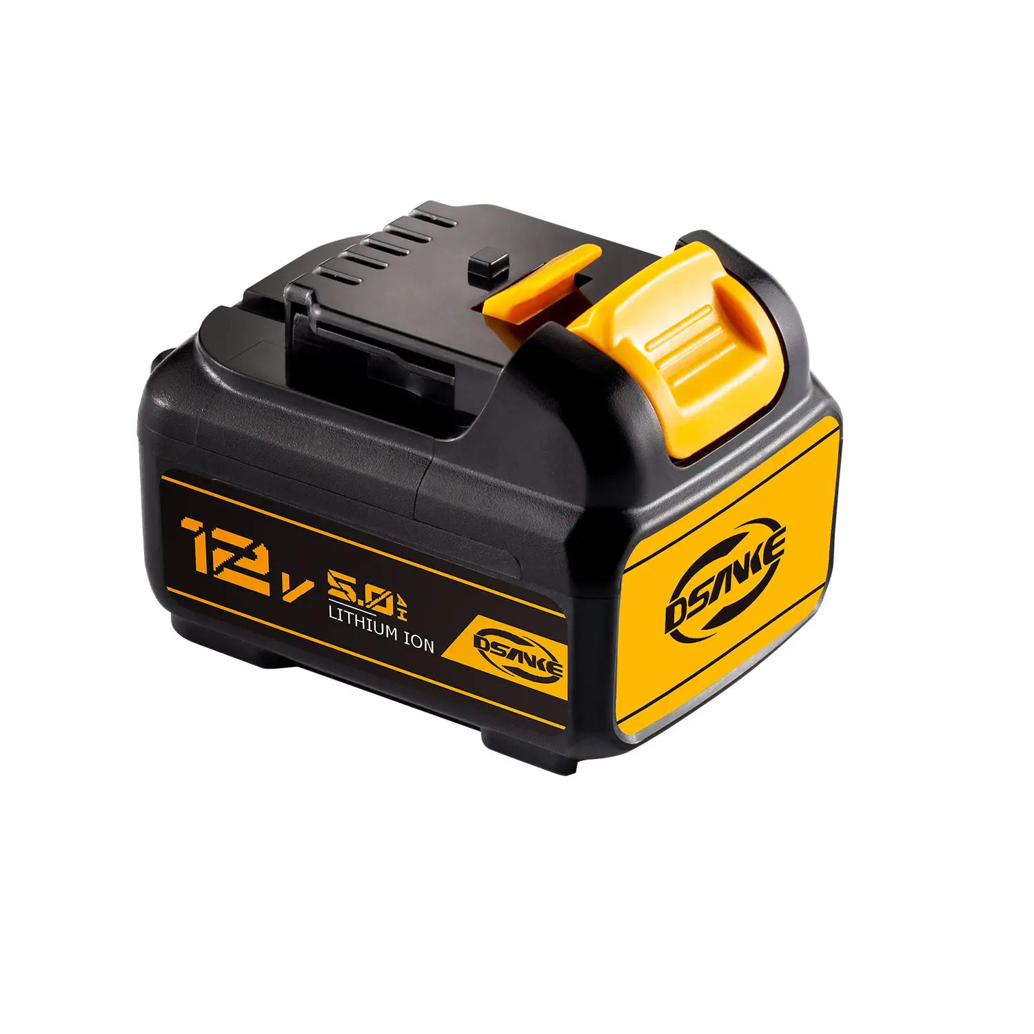 Customized high capacity 12V 5AH battery with LED indicator Replacement cordless drill DCB120 power tool battery For Dewalts