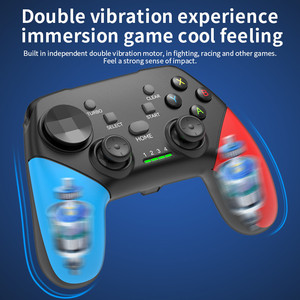 Controlador de juego inalámbrico BT 2,4G para Switch Pro PC Android IOS Tablet Smart TV Gamepad Joystick Control con vibración - Product Image 2