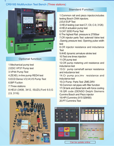 CRI CRPHEUI EUI EUP機能を備えた高精度コモンレールインジェクターテストベンチCR918S - Product Image 6