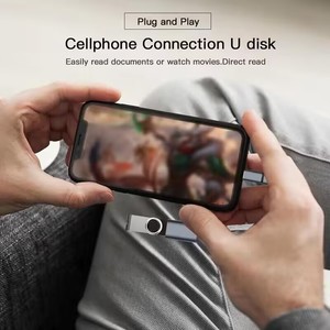 工場直送2-in-1 OTGアダプターケーブルマイクロUSBタイプCからUSB 2.0低価格携帯電話充電器ナイロンジャケットブレードシールド付き - Product Image 3