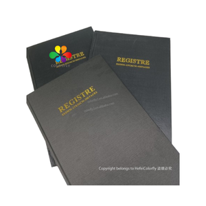 <strong>Personalized</strong> Pages &amp; Logo Service School Stationary Supply Student Grid Black Register <strong>Notebook</strong> 19*24.7cm 3Q