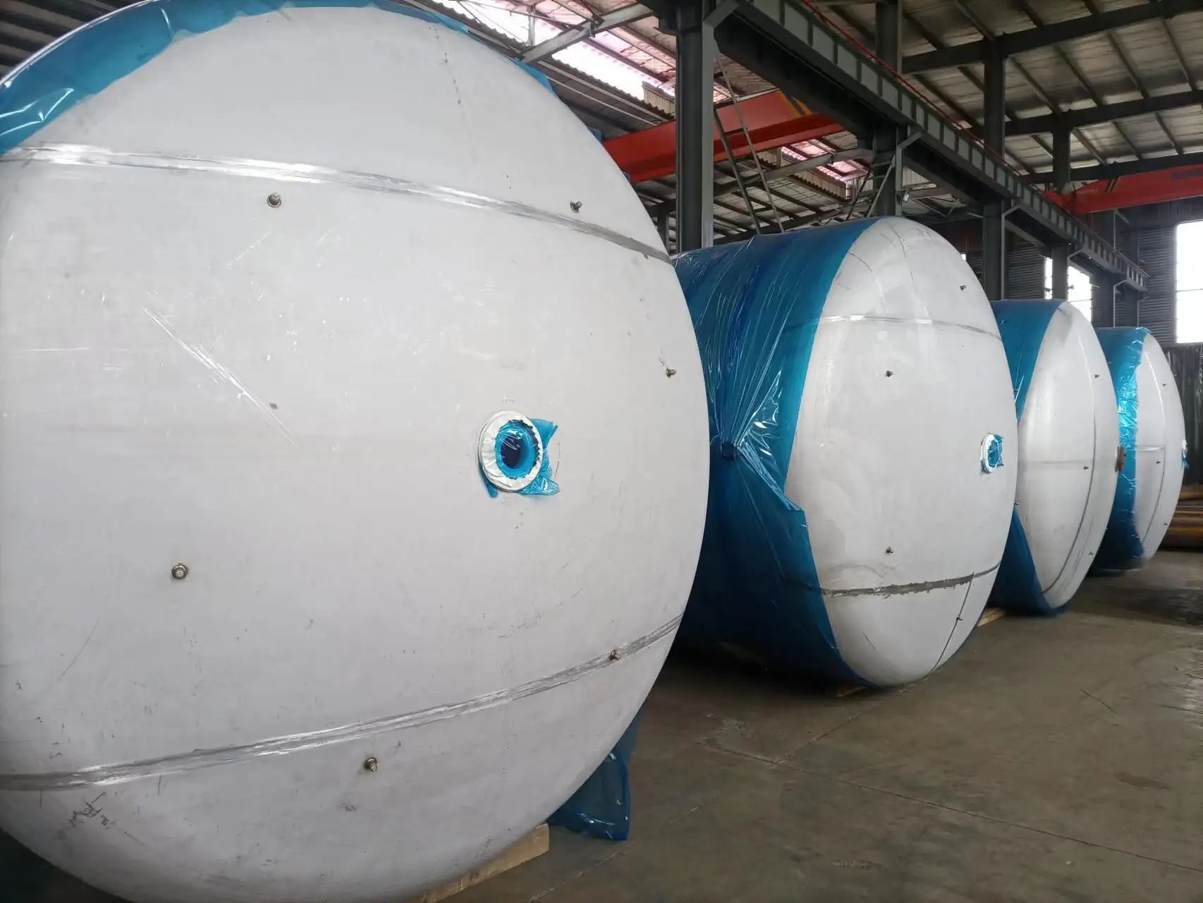 Bể chứa chống ăn mòn PTFE pfa etfe PO chống ăn mòn cho hóa chất bán dẫn quang điện