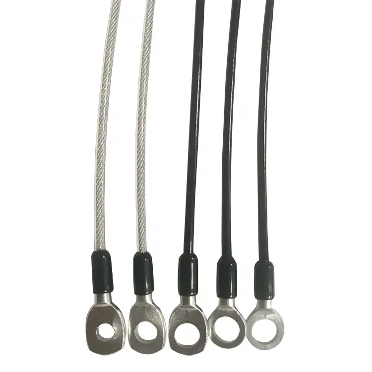 Clip Kabel klemme Anti-Zerlegung für Aufzug Preis 1x17 1,5mm Stahl LED Licht Mini Hänge sets 8mm Sling Wire Rope