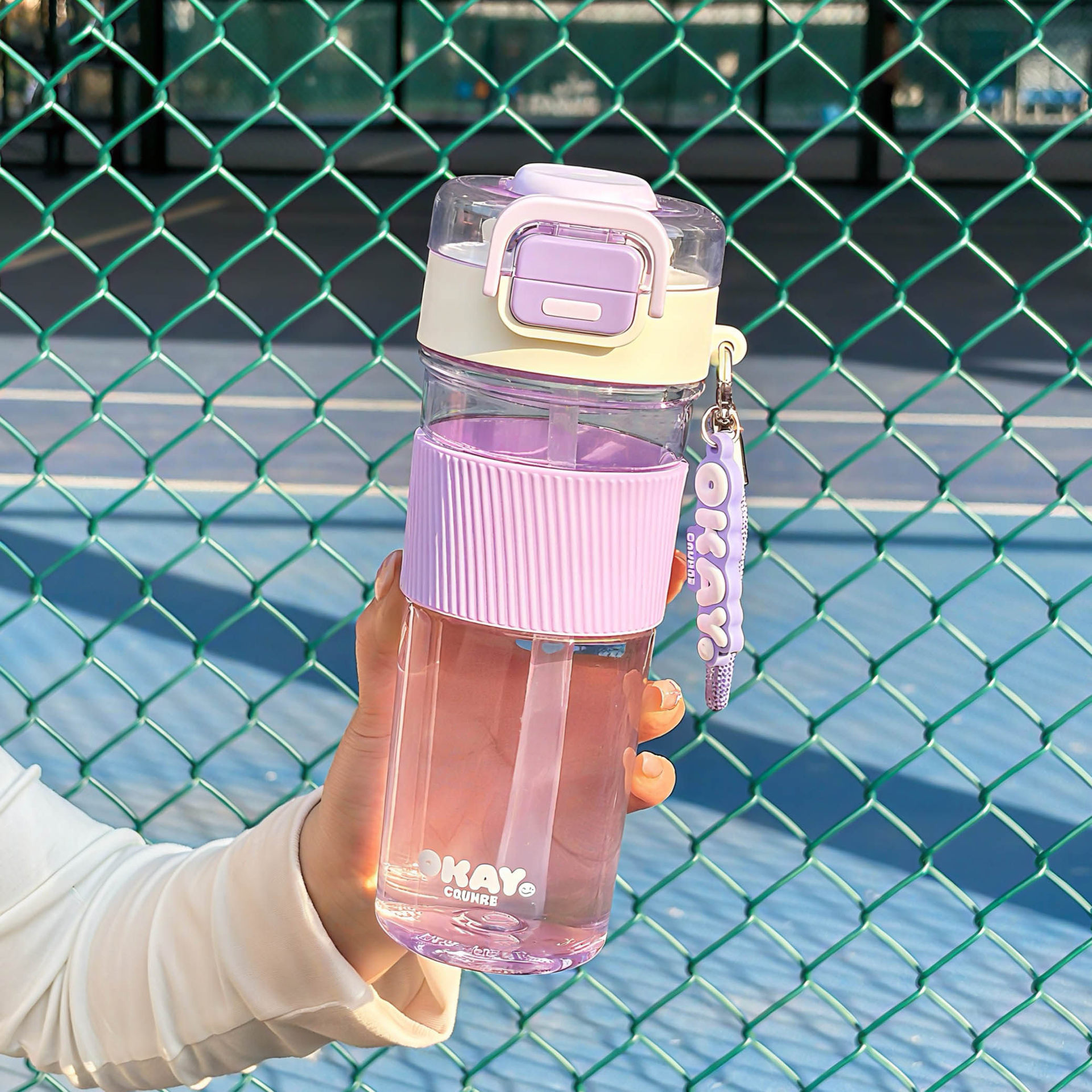 สีม่วง 650ML