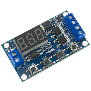 DC 12V 24V Dual MOS Tube LED Digital Time Delay Relay Trigger Cycle <strong>Timer</strong> Delay Switch Circuit Board Timing <strong>Control</strong> Module - Product Image 3