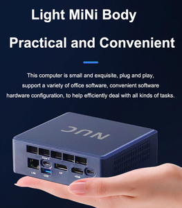 Toptan kompakt iş Mini PC 12th Gen Intel I5-1235U 8GB RAM 256GB SSD çift 4K çıkış Mini bilgisayar için ofis/oyun - Product Image 4