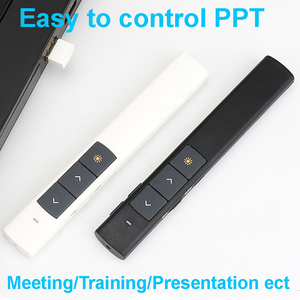 Puntatore Wireless Laser rosso 2.4GHZ puntatore penna presentatore ricaricabile penna Laser USB cursore presentatore presentazione Clicker Remote - Product Image 4
