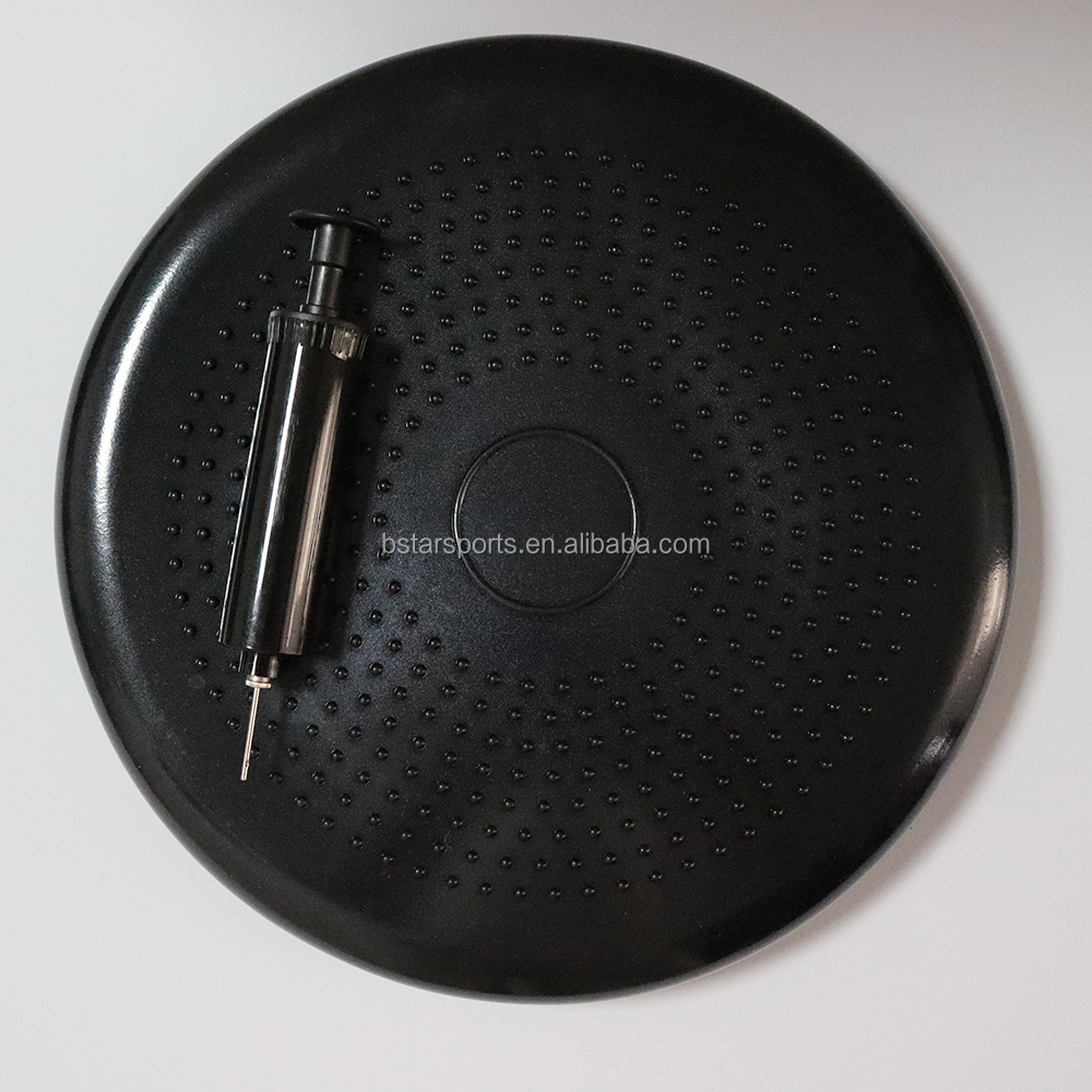 Coussin oscillant noir avec pompe