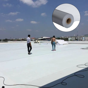 建筑用防水1.2毫米聚氯乙烯体育场屋顶材料现代工业设计风格橡胶沥青膜20米长