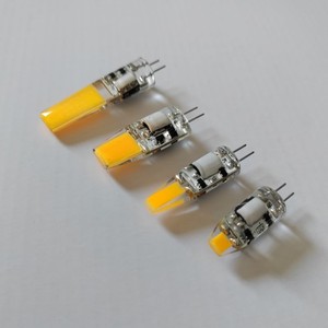DC/AC12V G4 bi-pin taban COB 1W AC/DC 12V titreşimsiz G4 LED ışık ampuller - Product Image 5