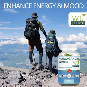 Ashwagandha Gummies Brain Plug verbessert das Gedächtnis Gehirn funktion Balance Knochen gelenke Natürliche Gewürze Blueberry Vegetarian Gummies - Product Image 6