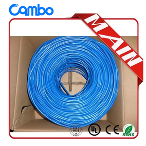 Cat6 cat6e CAT 7 kablo ile güç güvenlik kamerası ile orijinal fabrika kedi 6 ağ için 1.5m - Product Image 3