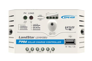 LS1024EU 10A 12 Volt 24V Dc regolatore di tensione solare con uscita 5v Usb - Product Image 2