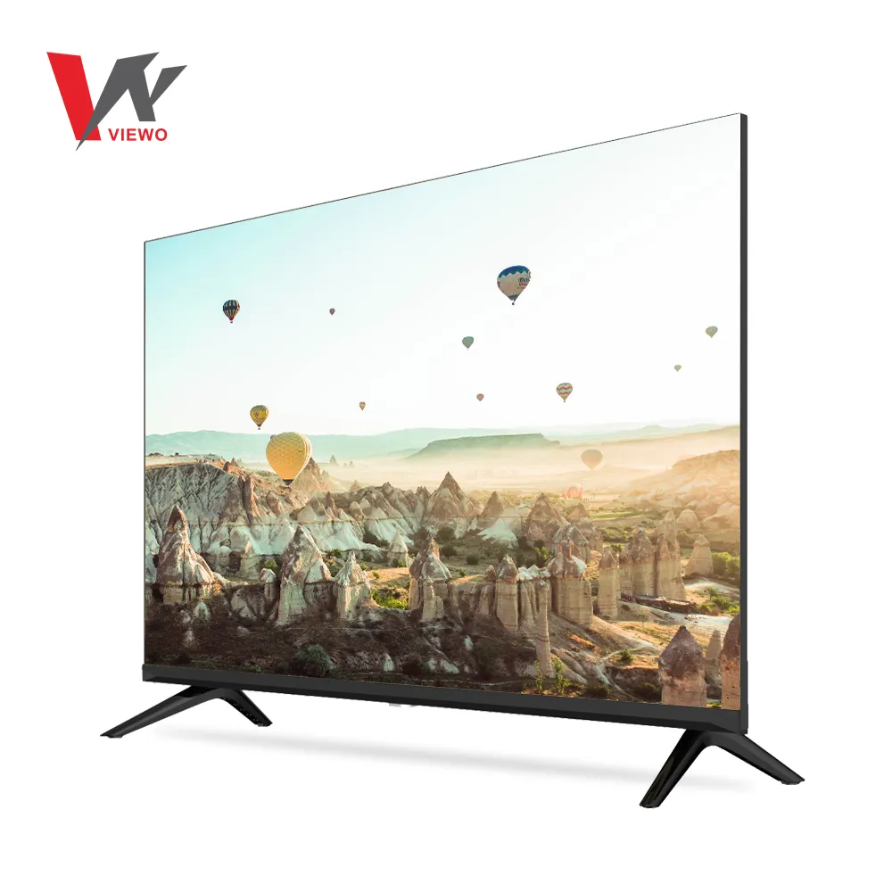 TV sin marco modelo F1, 32 "/43"/50 "/55"/65 ", LED, metal sin marco, gran oferta, con sistema inteligente digital