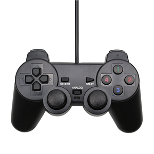 Controlador de juegos con cable USB Gamepad Joystick para PC, computadora portátil, Arcade, Joystick de juegos con vibración - Product Image 1