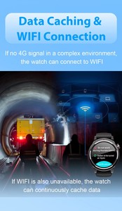 L02 4G Tarjeta SIM Telecare Wearable Geofence Fall Alert SOS Alarma DE EMERGENCIA 24/7 Dispositivo de seguimiento GPS para trabajadores del sitio