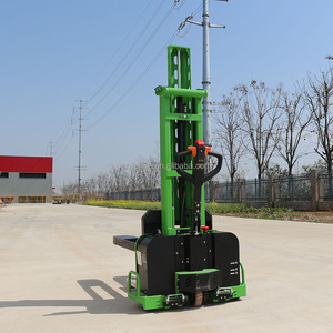 JG fabbrica 1500mm 1600mm Auto caricante Stacker Semi elettrico Pallet Stackerfor carico scarico carico carico