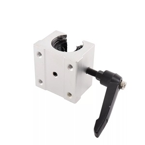 Carril de guía de movimiento lineal CNC, sistema deslizante, bloque de eje SBR20, SBR20LUU - Product Image 4