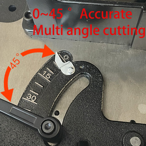 Çok fonksiyonlu yüksek güç masaüstü soğuk kesme testere açısı çelik yuvarlak çelik takviye çok profil metal kesme makinesi - Product Image 4