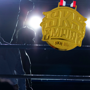 Hersteller Großhandel Modern Gold Metal Big <span class=keywords><strong>Medal</strong></span> Award Medaillen für den Sport-Custom Kick Boxing Karate Jujitsu - Product Image 1