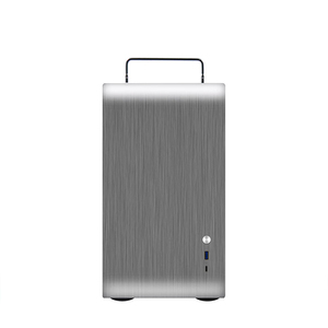 ガラスサイドパネルMicroATX Mini ITX MATXゲーミングアルミニウムコンピューターケースPCスタイリッシュでコンパクトなポータブルPCケース - Product Image 3