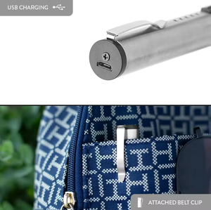 Vente en gros briquet électronique en forme de stylo rechargeable USB avec éclairage pour femmes et hommes - Product Image 5