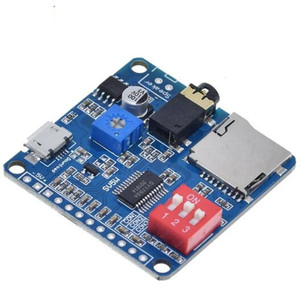 Sprach wiedergabe modul MP3-Player-Modul UART I/O-Trigger Class D-Verstärker platine 5W 8M Speicher DY-SV8F SV5W SD/TF-Karte - Product Image 3