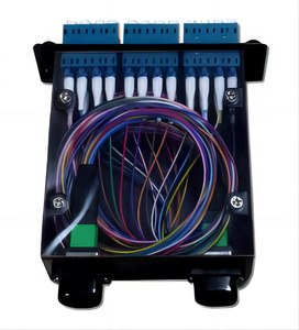 <strong>MTP</strong>/MPO Fiber pigtails/Cassette with Transparent Cover Supports Max 24 Fibers, 2x MPO <strong>Adapters</strong> Ideal for Custom Patch Panels - Product Image 2