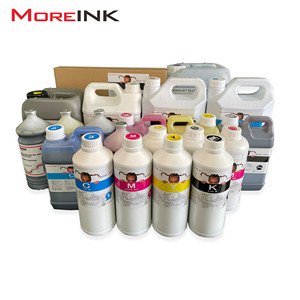 Pigmento a base de agua de alta densidad Impresora Dtf blanca Máquina de impresión Impresora Transferencia de impresión Tinta Dtf 1000ml
