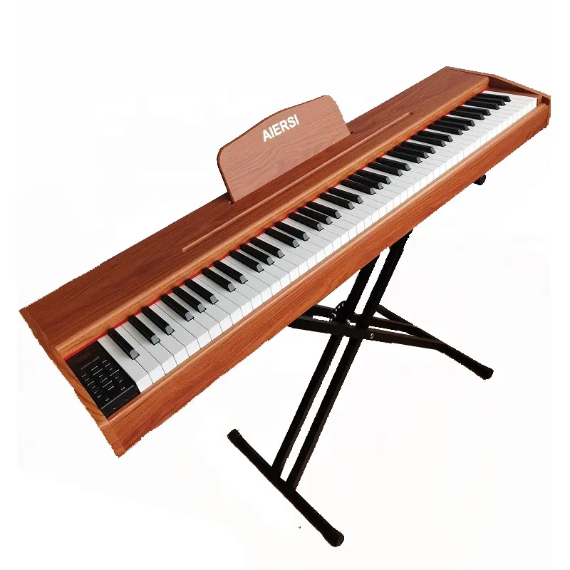 전기 피아노 3 업라이트 디지털 페달 88 가중 키 악기 해머 액션 키보드 스탠드