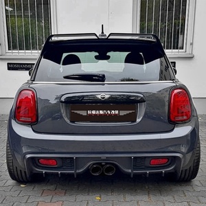 MINI Cooper S için FRP arka difüzör F55 F56 F57 arka dudak bölücüler aksesuarları vücut kiti