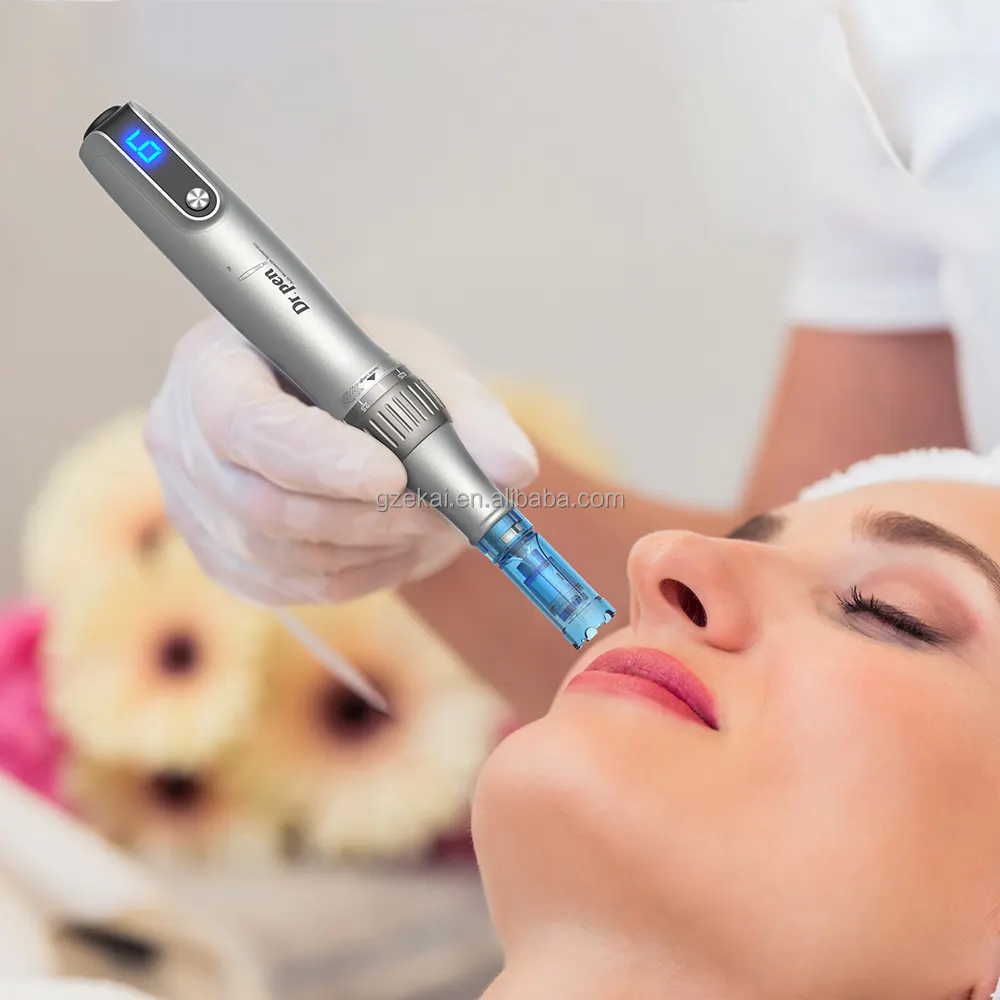 Micro agulhamento Dr. caneta M8S facial derma elétrica caneta pele cuidados tratamento beleza equipamentos