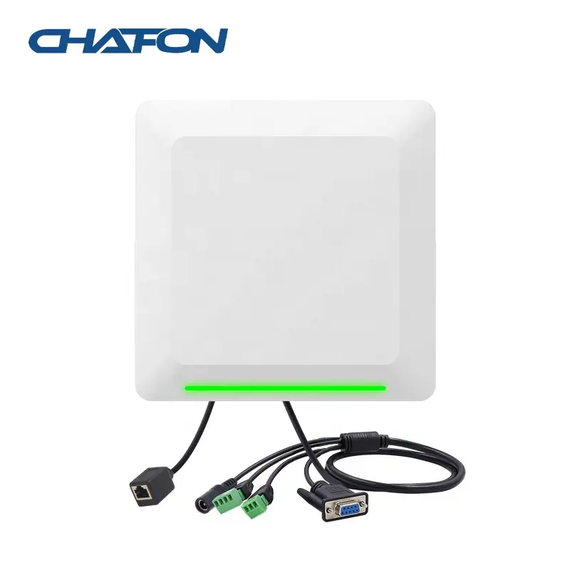 Chacon-Luz LED de largo alcance, lector rfid uhf pasivo de 10m para sistema de estacionamiento al aire libre