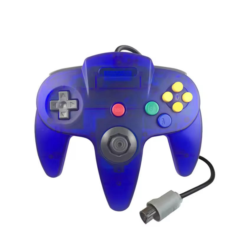 Transparent blue console port