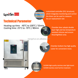 Stainless Steel 220V LCD Display Computer Screen High Low Temperature <strong>test</strong> Equipment for Lab - Product Image 3