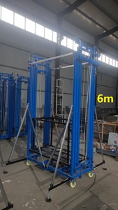 Elevador de andamio eléctrico portátil de 2-10m, plataforma de Elevación plegable automática móvil con capacidad de carga de 500kg, nueva condición - Product Image 4