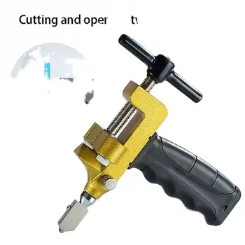 Factory price Glass Cutter Hand Tool Manual Tile Cutter 2 in 1 Glass Cutting Tool with Glass Breaking Pliers