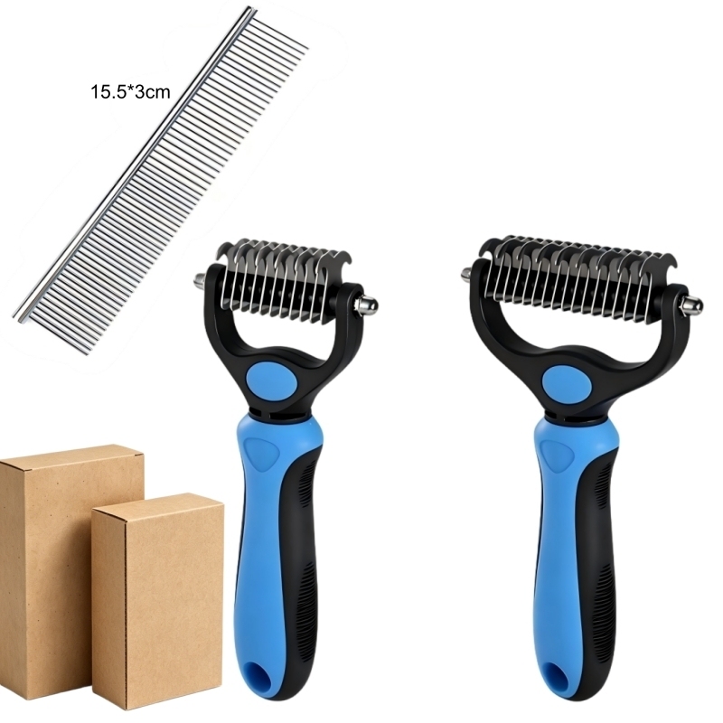 Blue-Comb 1 (scatola di carta kraft)