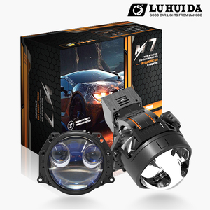 High Definition Car Detailing Light <strong>Led</strong> M7 New Three-eye High-power Bifocal Lens with Laser Bi Project Light Bulbs for Cars - Product Image 2