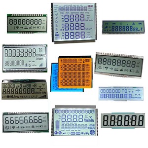 Piccola fabbrica Mini Custom Oem Tn Stn Htn Va Fstn riflettente 2 3 4 8 cifre pannello di vetro 7 segmento Display Lcd per contatore dell'acqua Lcd - Product Image 6