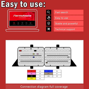 Formula Formula Flash ECU TCU Tuning Tool ECU Clone IMMO OFF DTC Clean Ecu strumenti di programmazione - Product Image 4