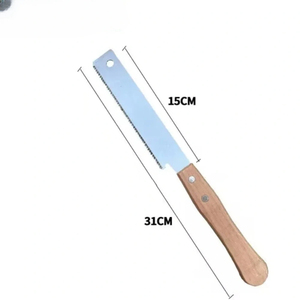 Japon tarzı 12-Inch el testere kaymaz ahşap saplı çekme gömme kesim testere ağaç İşleme için plastik kesme DIY projeleri için - Product Image 1