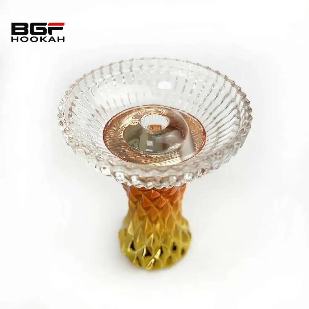 Bán buôn chất lượng tốt Glass Shisha Bát hookah đầu Bát Shisha hút phụ kiện hookah bát