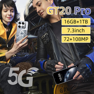 2025 GT20ใหม่ดั้งเดิม16GB ปลดล็อค7.3 "มาร์ทโฟน5G Deca Core CPU 144Hz แสดงอัตราการรีเฟรช108MP คุณสมบัติการเล่นเกมอัจฉริยะ - Product Image 2