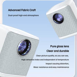 Proyectores inteligentes mini S6 Android 9,0 Native 1080P 250 ANSI compatible con proyector 4K