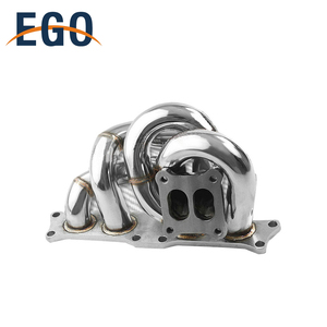 STAINLESS STEEL EXHAUST <strong>TURBO</strong> KITS <strong>TURBO</strong> CHARGER MANIFOLD PIPE 86-93 for TOYOTA <strong>3SGTE</strong> - Product Image 1