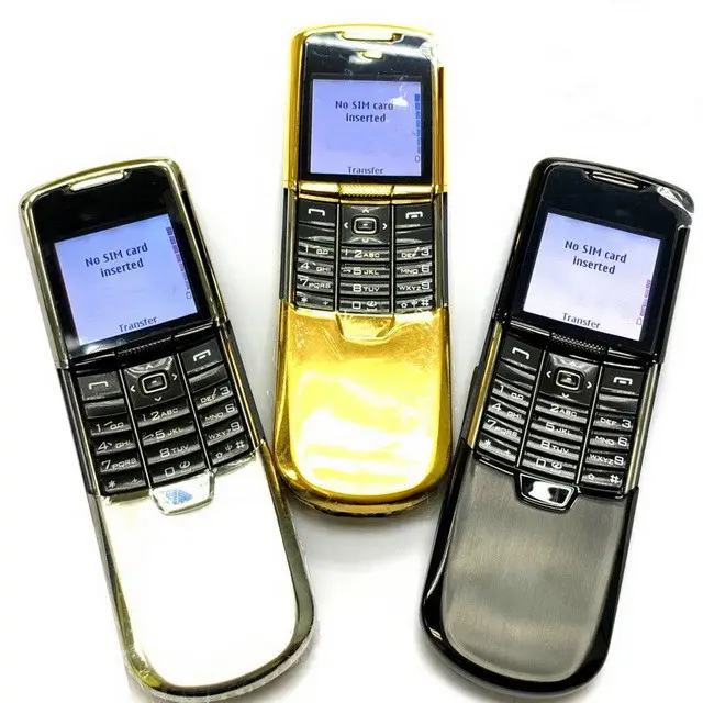 Hot Selling Classic Luxus entsperrt Old Slider Günstige Original-Handy 8800 für Nokia GSM-Kamera 3G Großhandel Handy