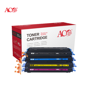 ACO Toner Color Q6000A Q6001A Q6002A Q6003A 124A Toner Cartridge Compatible สำหรับ HP 1600 2600n CM1015MFP CM1017MFP โรงงาน